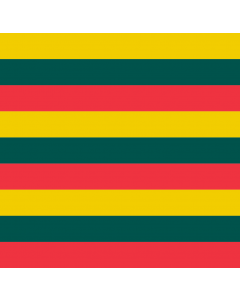 Flag: Ærø  Denmark |  0.06m² | 0.65sqft | 25x25cm | 10x10inch 