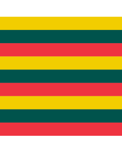 Flag: Ærø  Denmark |  1.35m² | 14.5sqft | 110x120cm | 45x45inch 