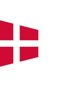 Flag: Naval Rank of Denmark - Chief of Squadron |  landscape flag | 0.7m² | 7.5sqft | 70x100cm | 2x3ft 