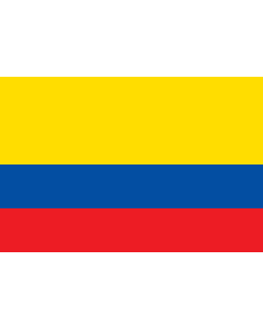 Flag: Civil ensign of Ecuador |  landscape flag | 1.35m² | 14.5sqft | 90x150cm | 3x5ft 