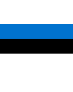 Bandera: Estonia |  bandera paisaje | 2.4m² | 120x200cm 