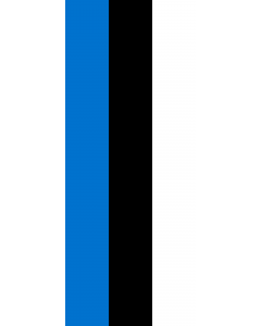 Drapeau: Estonie |  portrait flag | 3.5m² | 300x120cm 