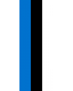 Drapeau: Estonie |  portrait flag | 6m² | 400x150cm 