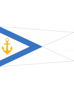 Flag: Pennant of the Estonian Chief of Naval Forces |  landscape flag | 2.16m² | 23sqft | 110x200cm | 40x80inch 