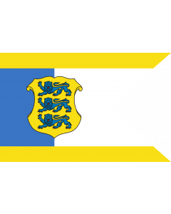 Flagge: XL Estonia - Commander-in-Chief | Estonian Commander-in-Chief | Kaitsevägede ülemjuhataja lipp | Försvarsmaktens överbefäljavares  |  Querformat Fahne | 2.16m² | 120x180cm 
