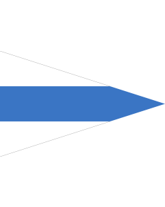 Bandera de  Estonia - Senior Officer Afloat | Pennant of an Estonian Senior Officer Afloat |  bandera horizontal | 2.16m² | 120x180cm 
