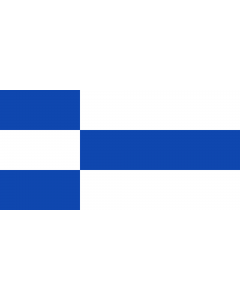 Flag: Haapsalu lipp |  landscape flag | 1.35m² | 14.5sqft | 80x160cm | 30x60inch 