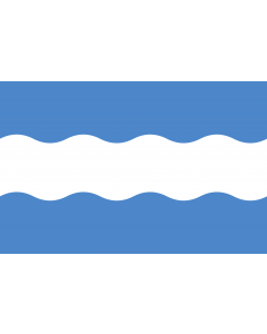 Flagge: XL Kõrgessaare Parish, Hiiu County, Estonia | Municipal flag of Kõrgessaare Parish  |  Querformat Fahne | 2.16m² | 120x180cm 
