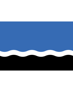 Flag: Mustvee, Jõgeva County, Estonia |  landscape flag | 2.16m² | 23sqft | 120x180cm | 4x6ft 