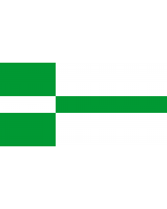 Flag: Paide lipp | Paide town - Estonia. 2 1 |  landscape flag | 2.16m² | 23sqft | 100x200cm | 40x80inch 