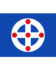 Flag: Pirita district of Tallinn, Estonia |  landscape flag | 2.16m² | 23sqft | 130x170cm | 50x65inch 