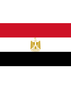 Table-Flag / Desk-Flag: Egypt 15x25cm