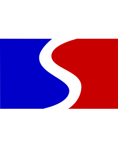 Bandera de  Cabañas Department |  bandera horizontal | 2.16m² | 120x180cm 