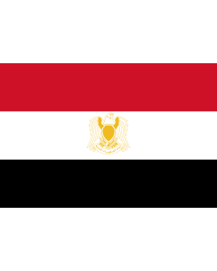 Bandera: Egypt 1972 |  bandera paisaje | 1.35m² | 90x150cm 