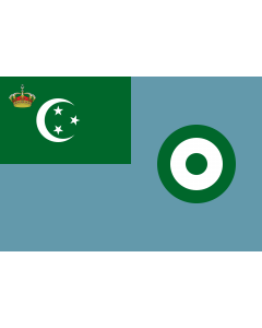 Flag: Royal flight flag of Egypt, from 1922 to 1952 |  landscape flag | 1.35m² | 14.5sqft | 90x150cm | 3x5ft 