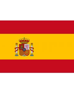 Flag: Spain |  landscape flag | 0.7m² | 7.5sqft | 70x100cm | 2x3ft 