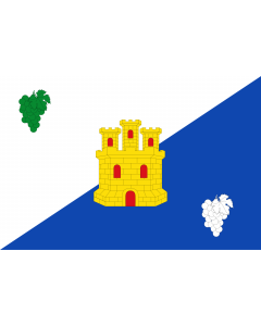Flag: Acered-Zaragoza-Spain |  landscape flag | 1.35m² | 14.5sqft | 90x150cm | 3x5ft 