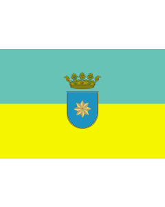 Bandera de  Alaejos, en Valladolid  España |  bandera horizontal | 2.16m² | 120x180cm 