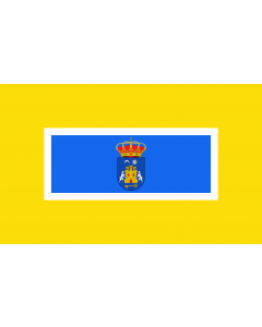 Flag: Alanís, Seville, Spain |  landscape flag | 2.16m² | 23sqft | 120x180cm | 4x6ft 