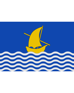 Bandera: Albalat de la Ribera  Valencia |  bandera paisaje | 2.16m² | 120x180cm 