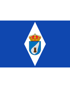 Flag: Albalate de Cinca-Huesca-Spain |  landscape flag | 1.35m² | 14.5sqft | 90x150cm | 3x5ft 