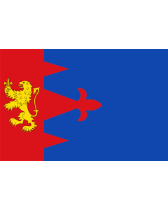 Bandera de  ***Esta bandera no es la correcta*** |  bandera horizontal | 2.16m² | 120x180cm 