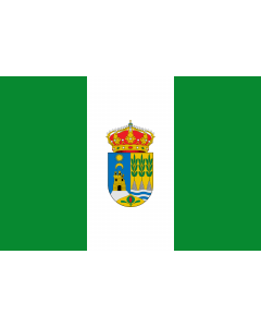 Flag: Albanchez, in Almería province, Spain |  landscape flag | 2.16m² | 23sqft | 120x180cm | 4x6ft 