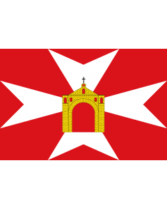 Bandera: Alberite de San Juan-Zaragoza |  bandera paisaje | 1.35m² | 90x150cm 