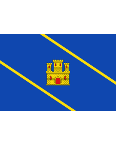 Bandera: Alcalá de Ebro-Zaragoza |  bandera paisaje | 2.16m² | 120x180cm 