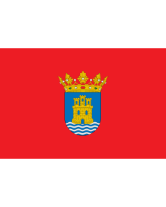 Flag: Alcalá de Henares |  landscape flag | 0.06m² | 0.65sqft | 20x30cm | 8x12in 
