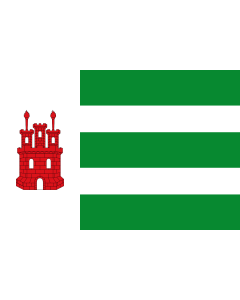 Bandera de  Alcalá de Moncayo-Zaragoza |  bandera horizontal | 1.35m² | 90x150cm 