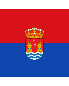 Bandera de  Alcazarén |  2.16m² | 150x150cm 