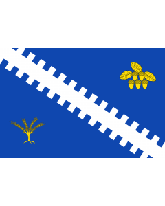 Bandera: Aldehuela de Liestos-Zaragoza |  bandera paisaje | 1.35m² | 90x150cm 