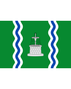 Bandera de  Badnera de Alfamén-Zaragoza |  bandera horizontal | 2.16m² | 120x180cm 