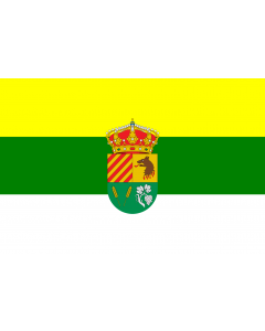 Flag: Algete |  landscape flag | 1.35m² | 14.5sqft | 90x150cm | 3x5ft 