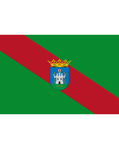 Bandera: Alhama de Granada, Granada, España |  bandera paisaje | 1.35m² | 90x150cm 