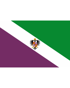 Bandera: Tafetán terciado en banda |  bandera paisaje | 1.35m² | 90x150cm 