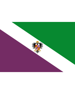 Bandera de  Tafetán terciado en banda |  bandera horizontal | 2.16m² | 120x180cm 