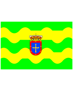 Bandera de  Allande, en Asturias  España |  bandera horizontal | 2.16m² | 120x180cm 