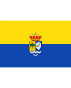Flag: Almargen, Málaga, Spain |  landscape flag | 1.35m² | 14.5sqft | 90x150cm | 3x5ft 