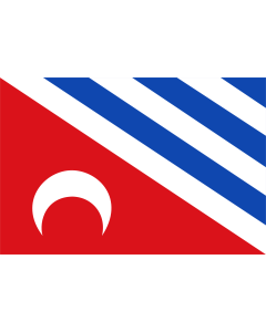 Bandera de  Almonacid de la Sierra  Aragón |  bandera horizontal | 1.35m² | 90x150cm 