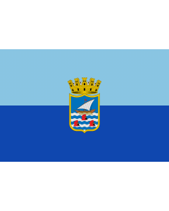 Flagge:  Almuñécar  Granada | Almuñécar, Granada, Spain | Almuñécar, Granada, España  |  Querformat Fahne | 0.06m² | 20x30cm 