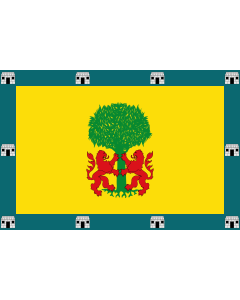 Bandera de  Proporciones 2 3. De amarillo o dorado |  bandera horizontal | 1.35m² | 90x150cm 