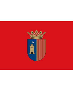 Bandera de  Proporciones 2 3. De rojo |  bandera horizontal | 1.35m² | 90x150cm 