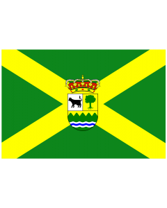 Flag: Amieva | Amieva  Asturias, España |  landscape flag | 1.35m² | 14.5sqft | 90x150cm | 3x5ft 