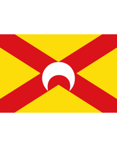 Flag: Arándiga |  landscape flag | 1.35m² | 14.5sqft | 90x150cm | 3x5ft 