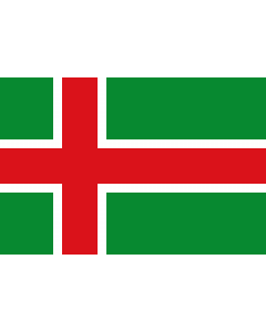 Flag: Arcenillas Spain |  landscape flag | 1.35m² | 14.5sqft | 90x150cm | 3x5ft 