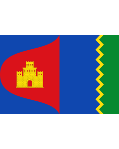 Flag: Ardisa-Zaragoza-Spain |  landscape flag | 1.35m² | 14.5sqft | 90x150cm | 3x5ft 
