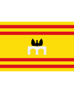 Bandera de  Municipal de Ariza  Zaragoza |  bandera horizontal | 1.35m² | 90x150cm 