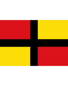 Flag: D Artés | Apaisada de proporciones dos de alto por tres de largo | Apaïsada |  landscape flag | 2.16m² | 23sqft | 120x180cm | 4x6ft 